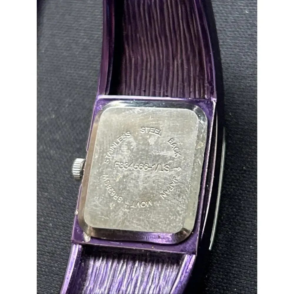 Purple Women’s Quartz Cuff Watch